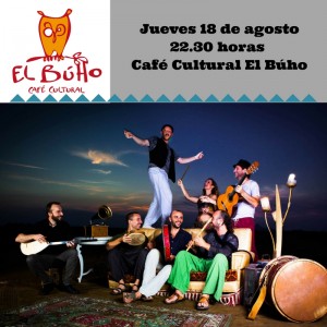 jueves 18 dea agosto 11 de la noche Café culrueal El Búho